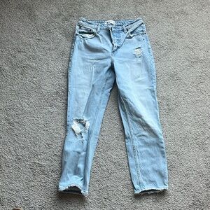 Curve Love Abercrombie Jeans - The Mom High Rise